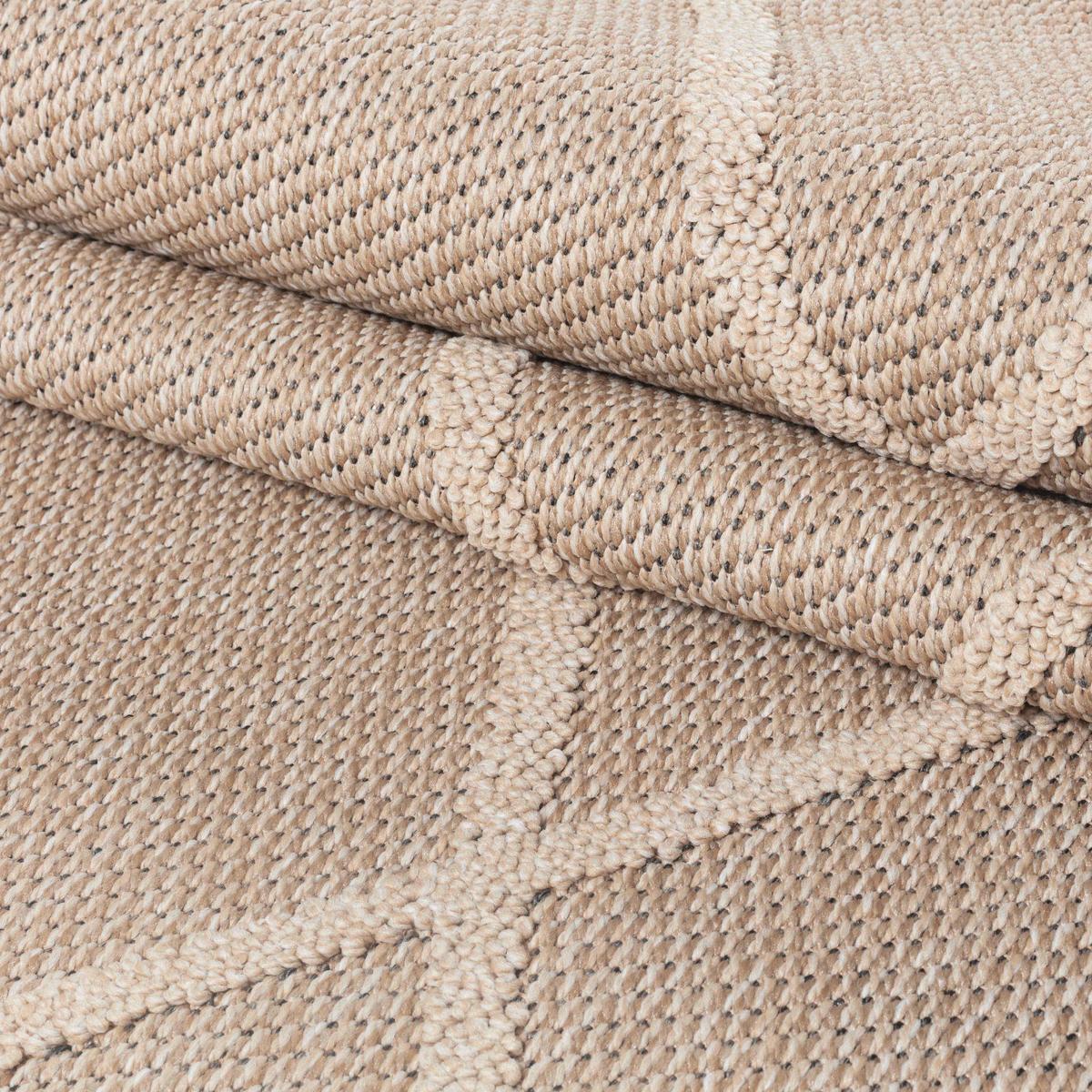 Outdoorteppich Patara - Beige, Design, Textil (200/290cm) - Novel