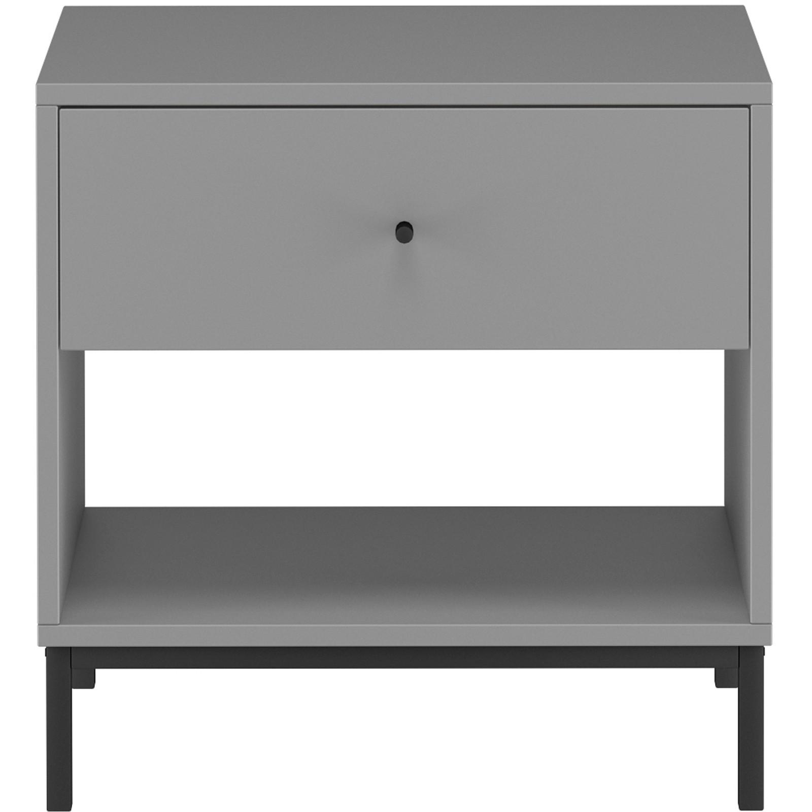 Nachttisch Celine Grau B: 50 cm