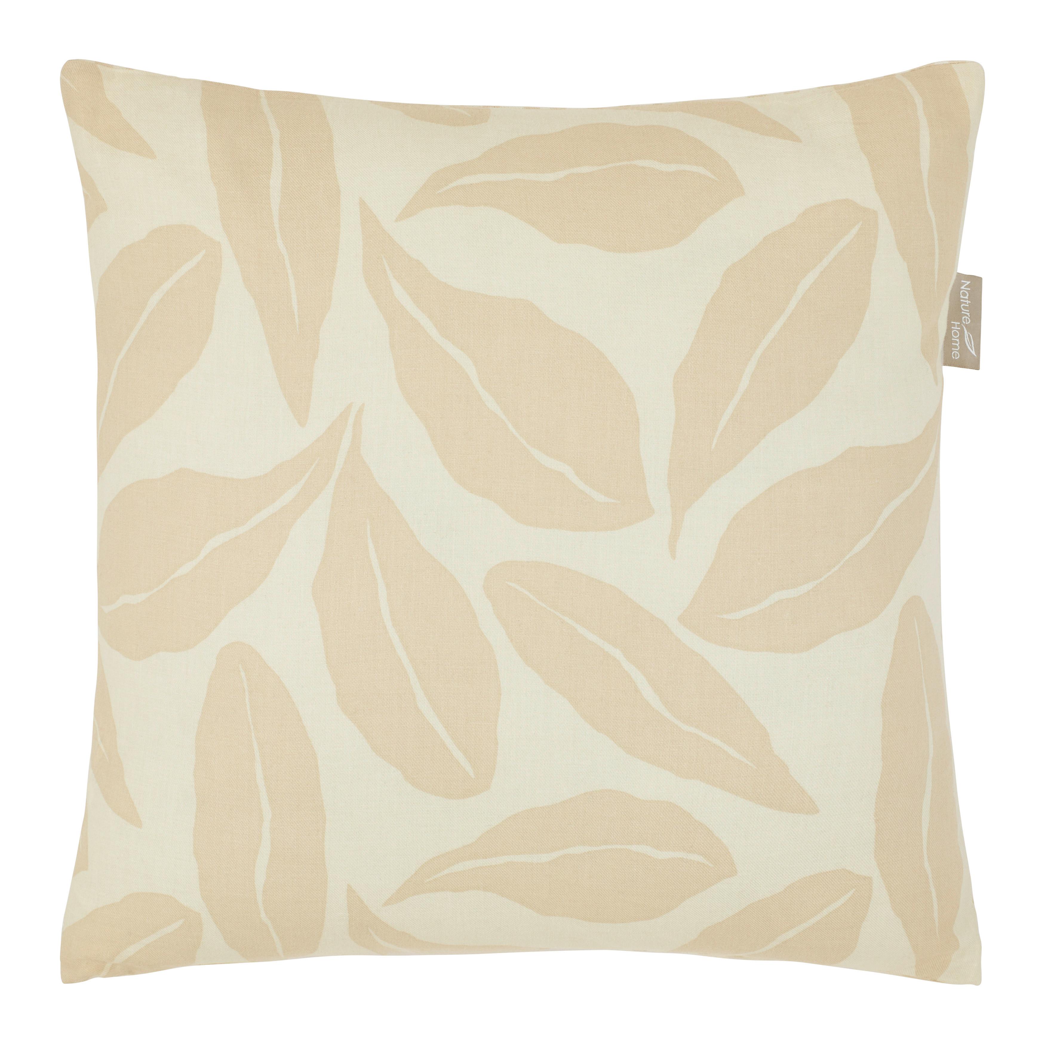 DEKORAČNÝ VANKÚŠ NATURE HOME WENDE - béžová, textil (45/45cm) - Mömax