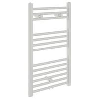 Handtuchheizkörper Bari BxHxT: 60x80,3x12 cm Gerade 386 W - Weiß, Metall (60/80,3/12cm)