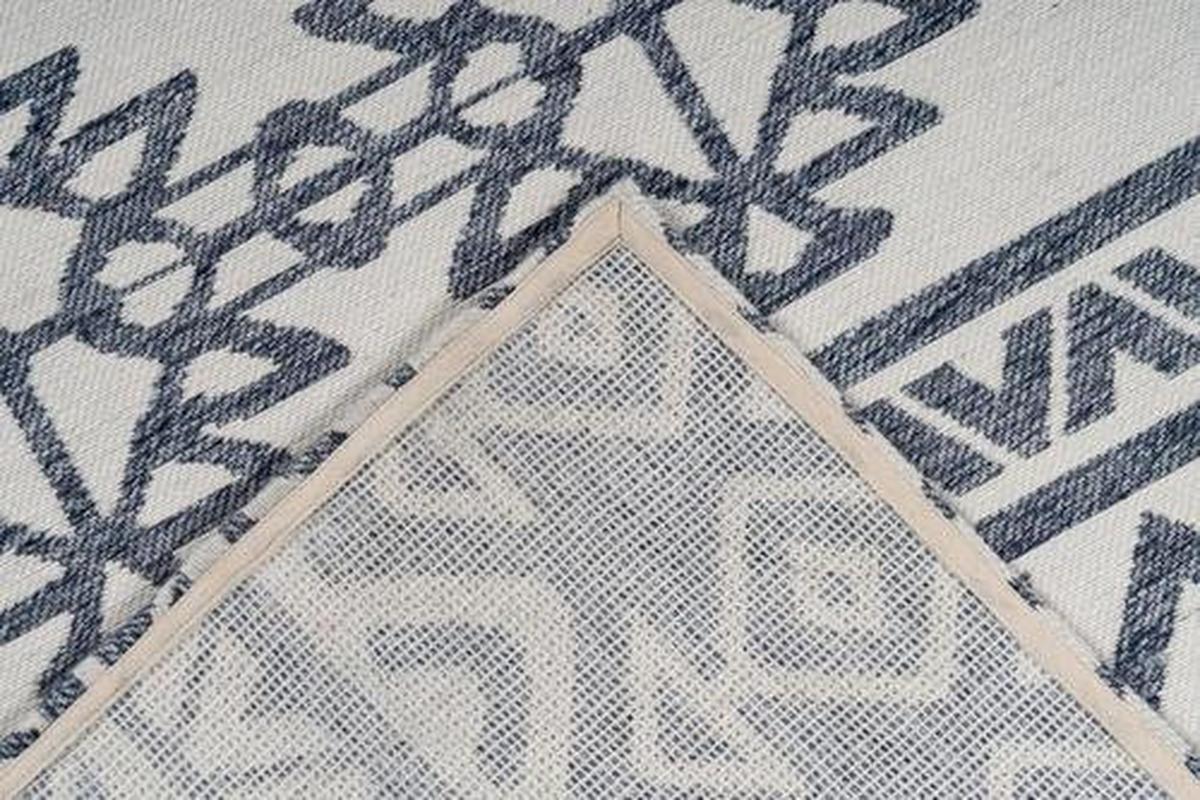 Webteppich Anthrazit/creme Yoga 120x170 Cm - Anthrazit/Creme, Basics, Textil (120/170cm) - Kayoom