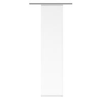 Flächenvorhang Weiß 60/245 cm - Weiß, Design, Textil (60/245cm)