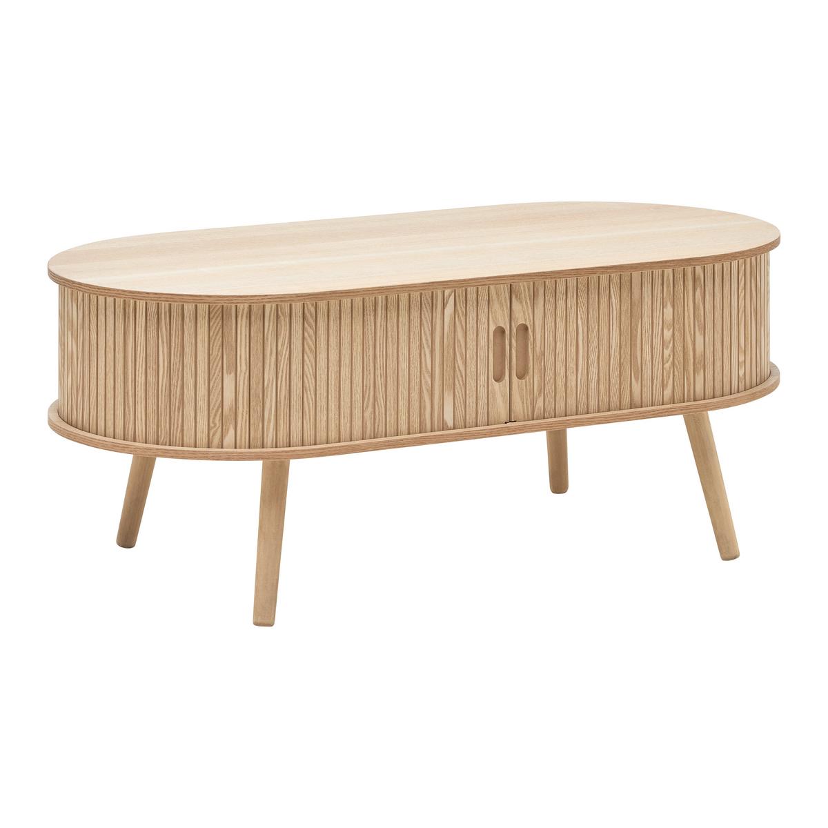 KONFERENČNÍ STOLEK SKANDY II - přírodní barvy, Konvenční, dřevo/kompozitní dřevo (100/50/40cm) - Premium Living