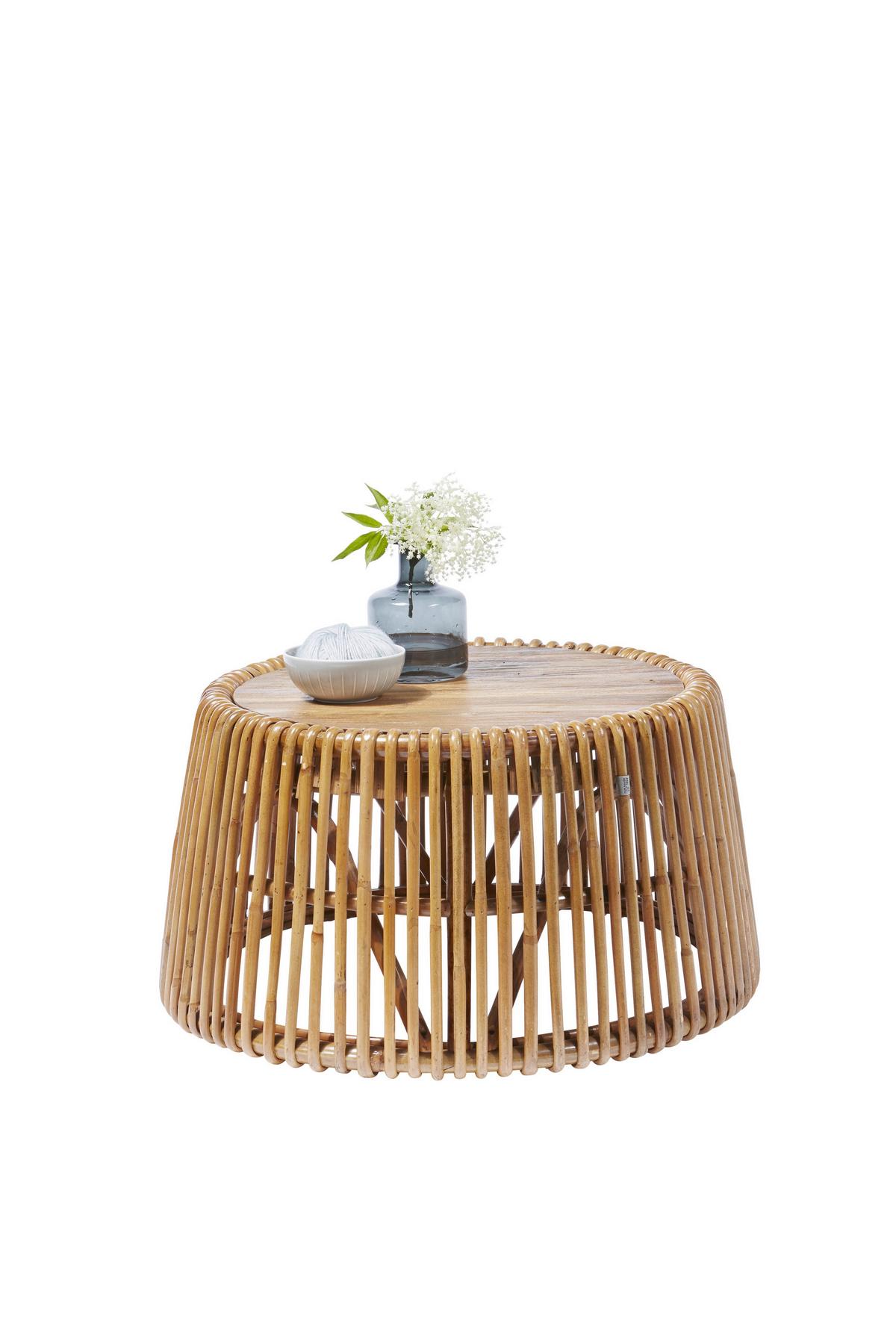 Beistelltisch Naturfarben B: 69 cm - Naturfarben, Design, Holz (69/69/38cm) - MID.YOU