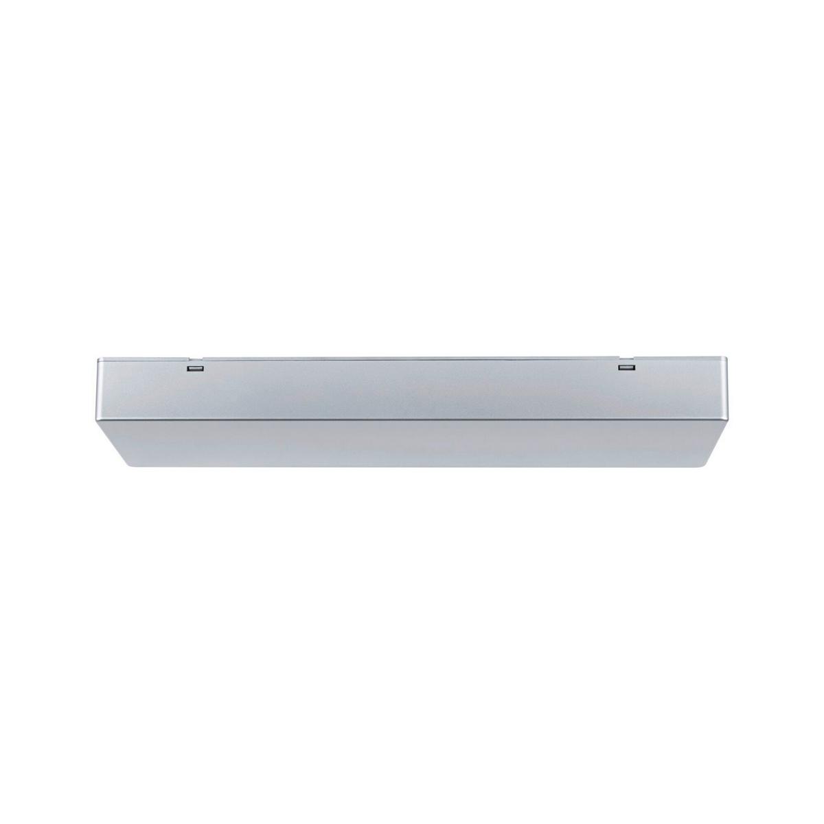 Schienensystem-einspeiser Linion Chromfarben B: 10 Cm - Chromfarben, Basics, Kunststoff (36,5/10/4cm) - Paulmann