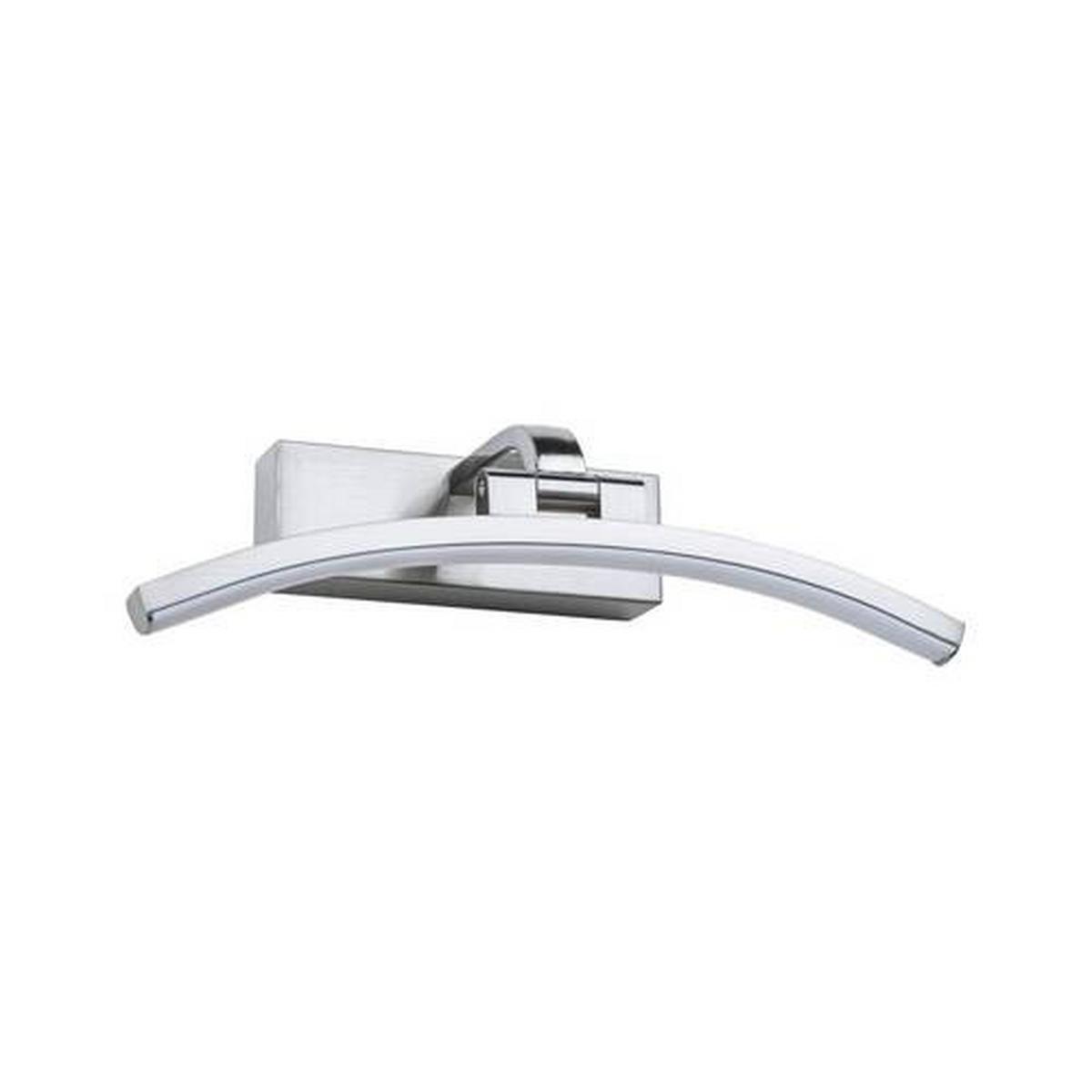 Bilderleuchte 95556 Alufarben, Warmweiß, Gebogen - Alufarben, Design, Metall (30/8,5cm) - Paulmann