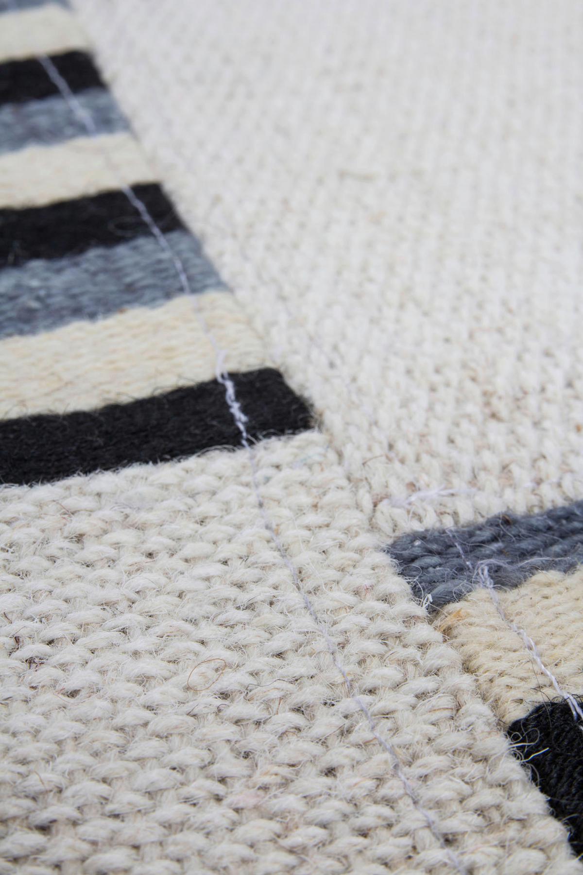 Flachwebteppich Naturfarben, 160x230cm - Naturfarben, Design, Textil (160/230cm) - Kayoom