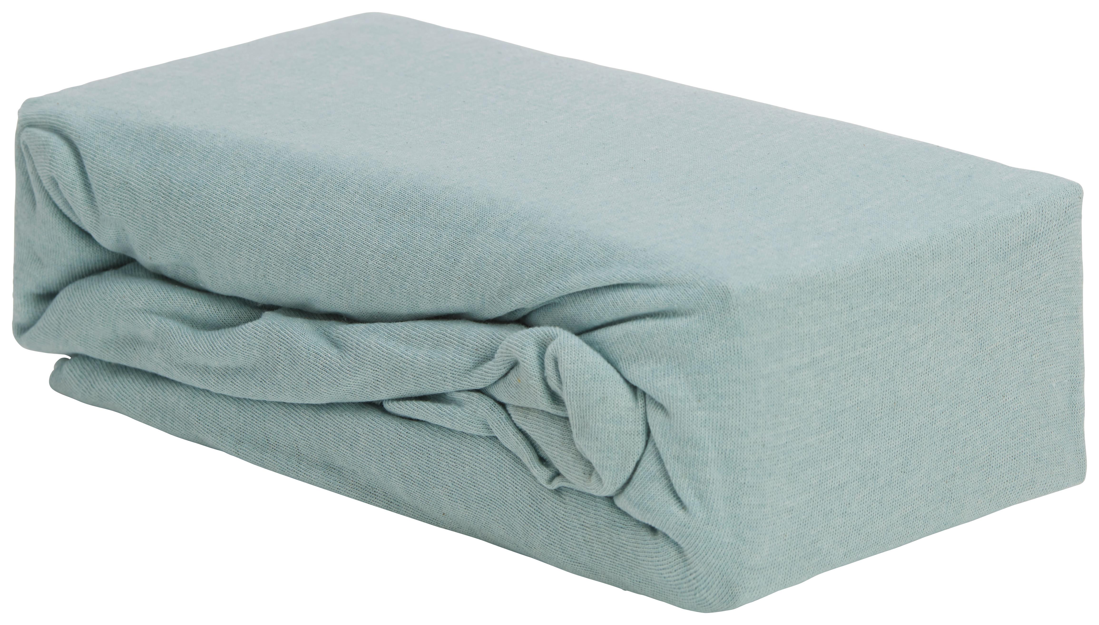 NAPÍNACIA PLACHTA Leo, 150/200/25cm - jadeitovozelená/biela, textil (150/200cm) - Modern Living