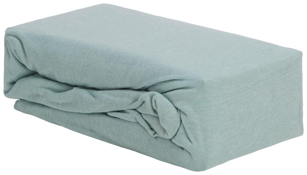 NAPÍNACIA PLACHTA Leo, 150/200/25cm - jadeitovozelená/biela, textil (150/200cm) - Modern Living