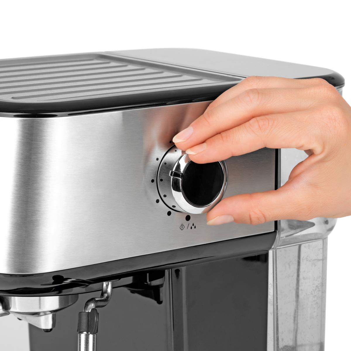 ESPRESSOMASCHINE 1100W, 15 bar - Basics, Kunststoff/Metall (32/27.5/30cm) - Beem
