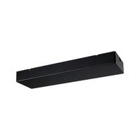 SCHIENENSYSTEM-EINSPEISER Linion Schwarz B: 10 cm - Schwarz, Basics, Kunststoff (36,5/10/4cm) - Paulmann