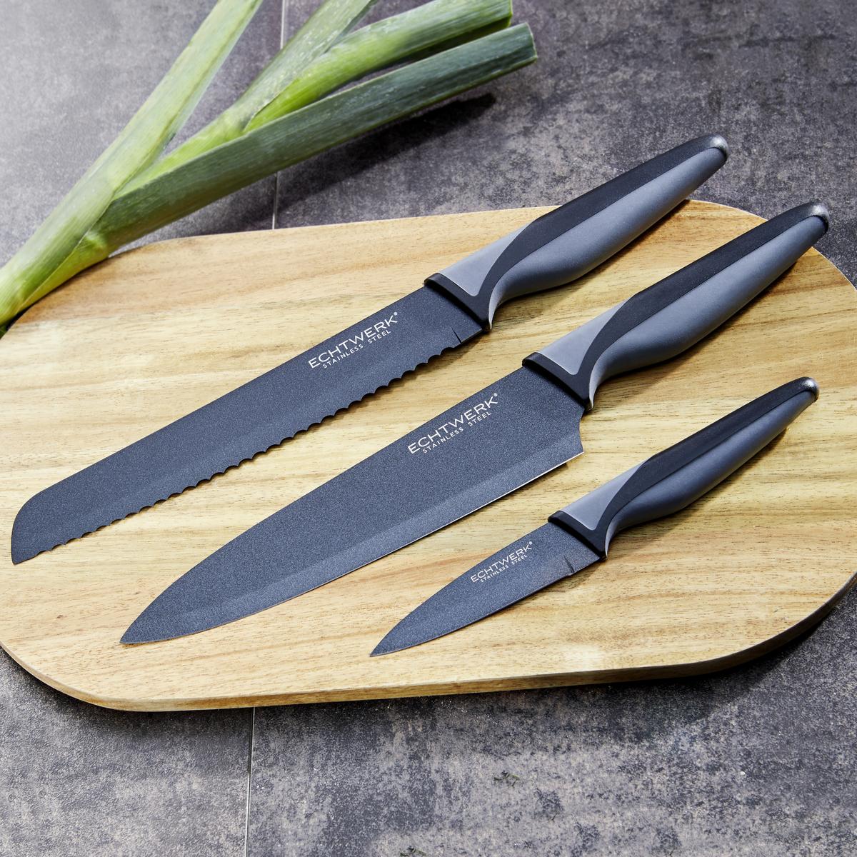 Brotmesser Echtwerk Blacksteel - MODERN, Metall (32,5cm) - Echtwerk