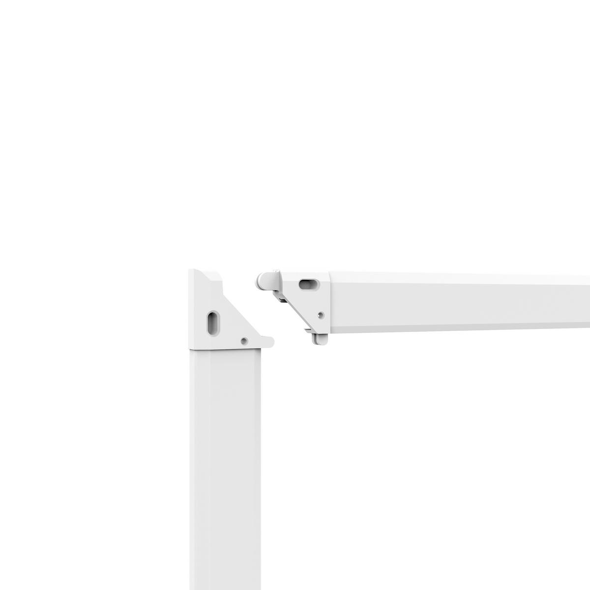 Insektenschutzgitter Is Fenster 'click + Protect - Weiß, Basics, Metall (130/140cm)