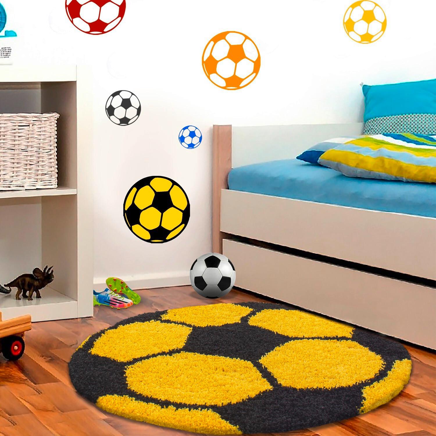 Kinderteppich Fun - Gelb, Trend, Textil (120/120cm) - Ben'n'jen
