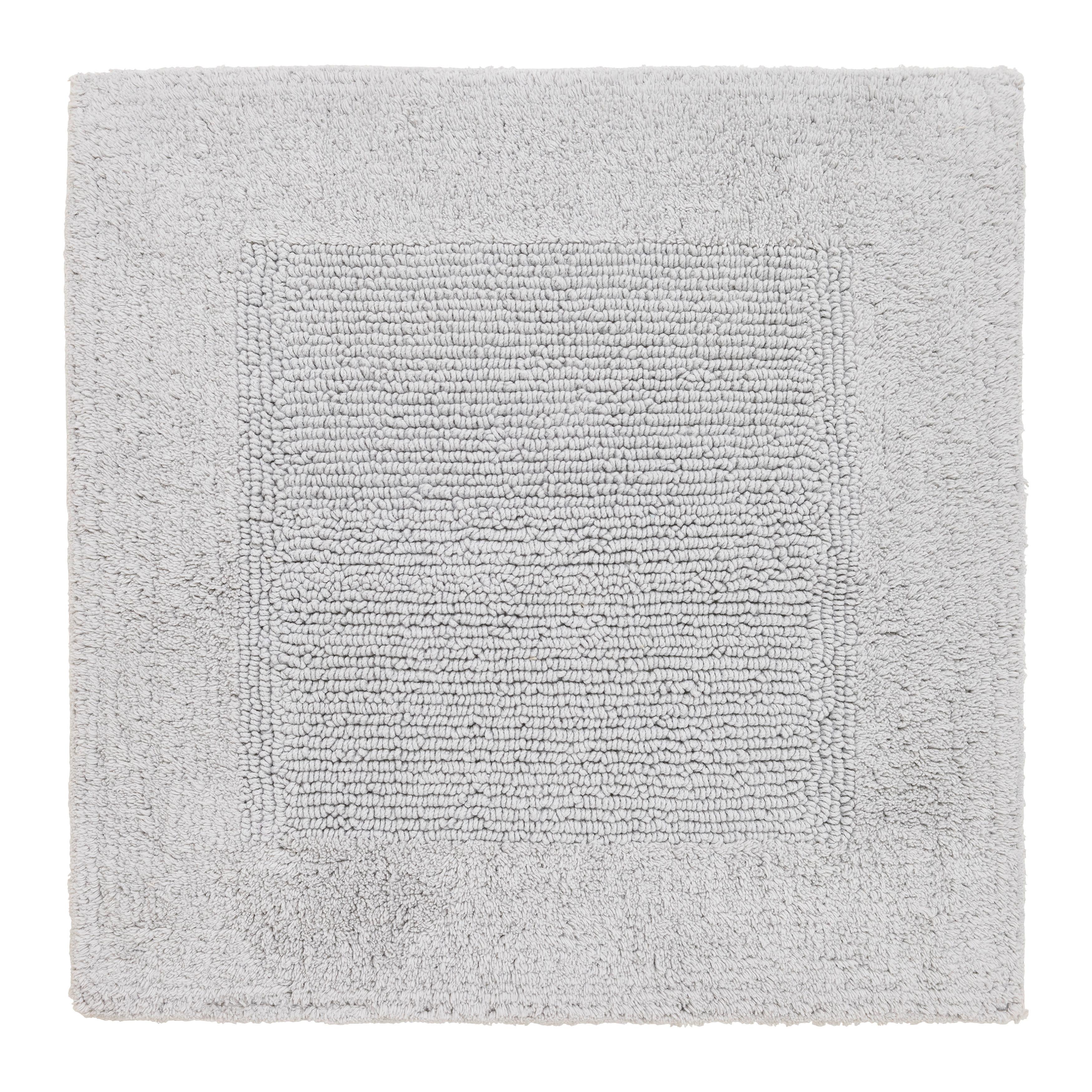 KOUPELNOVÁ PŘEDLOŽKA Karen, 50/50cm, světlešedá - světle šedá, Konvenční, textil (50/50cm) - Premium Living