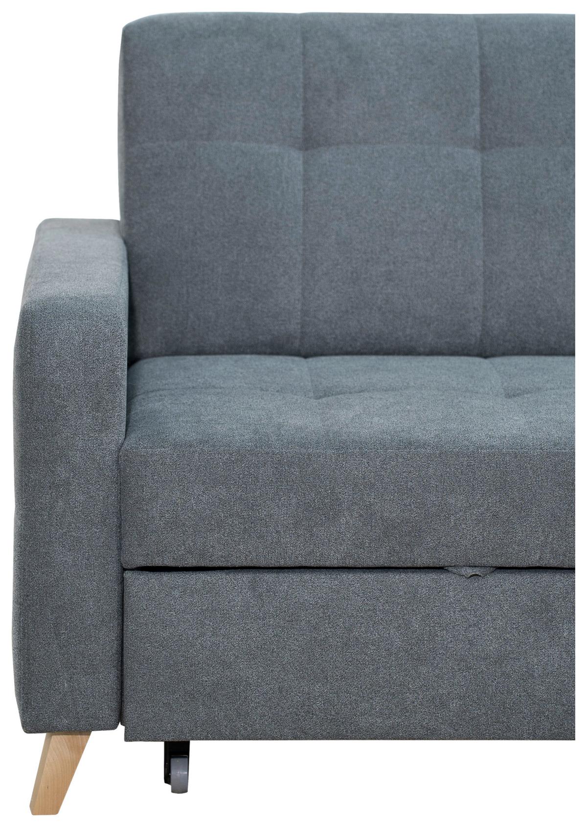 Sarokgarnitúra Lars - antracit, Design, textil/fa (161/223cm) - Best Price