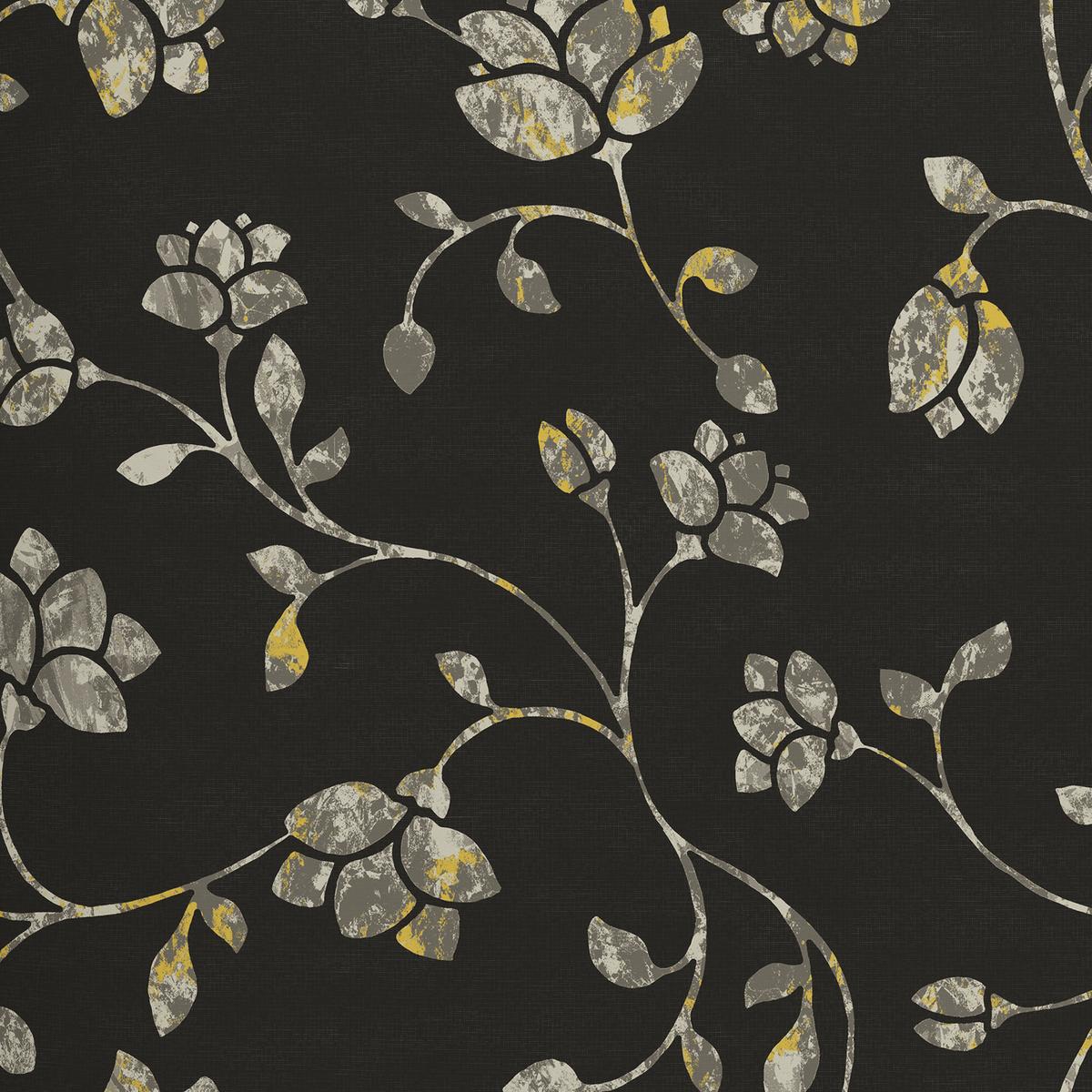 Bettwäsche 140x200 cm Melanie Bunt in verschiedenen Designs - Blau/Schwarz, MODERN, Textil - Ondega