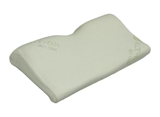 Šíjový Opěrný Polštář Madrid - bílá, Basics, textil (53/32/6 cm) Šíjový Opěrný Polštář Madrid - bílá, Basics, textil (53/32/6 cm)