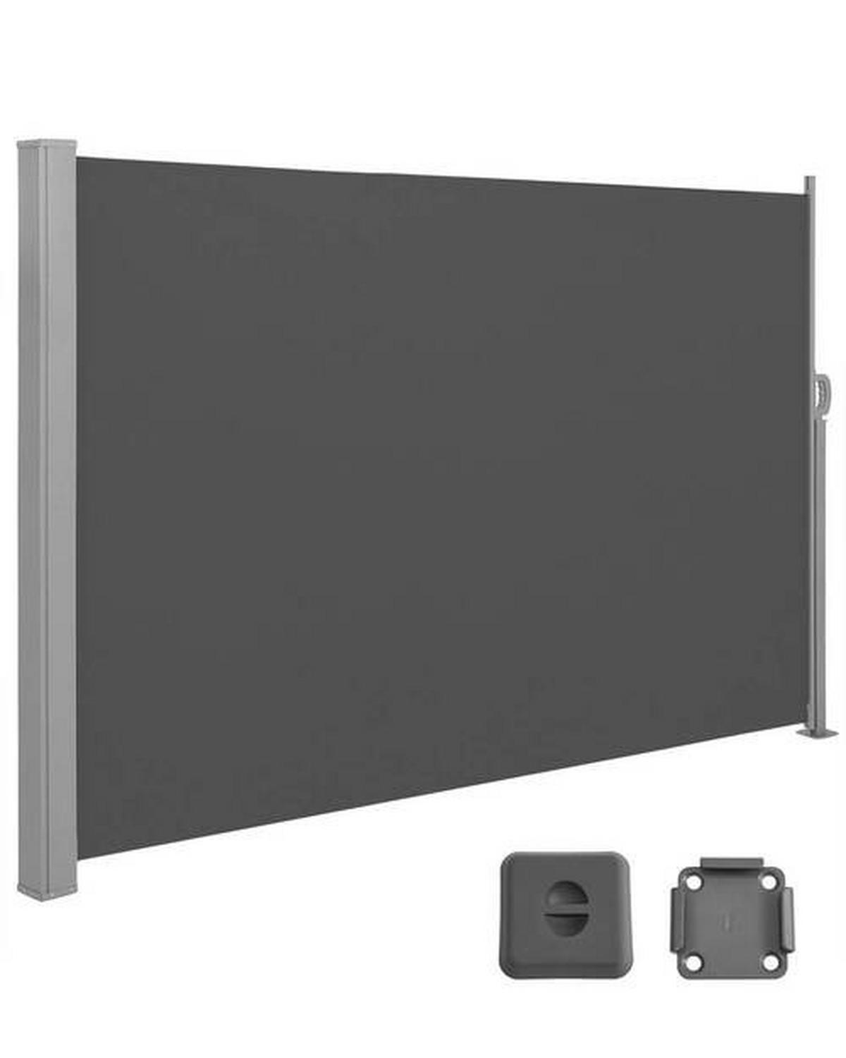 Markise Grau BxH: 400x200 cm - Grau, Basics, Textil/Metall (400/200cm) - Modante
