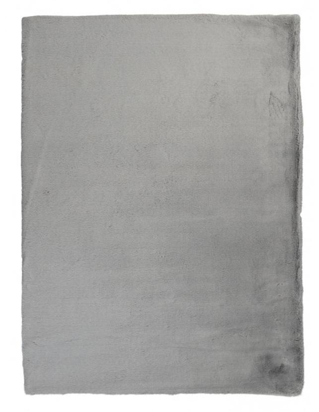 Hochflor Teppich Silber Margarete 160x220 cm