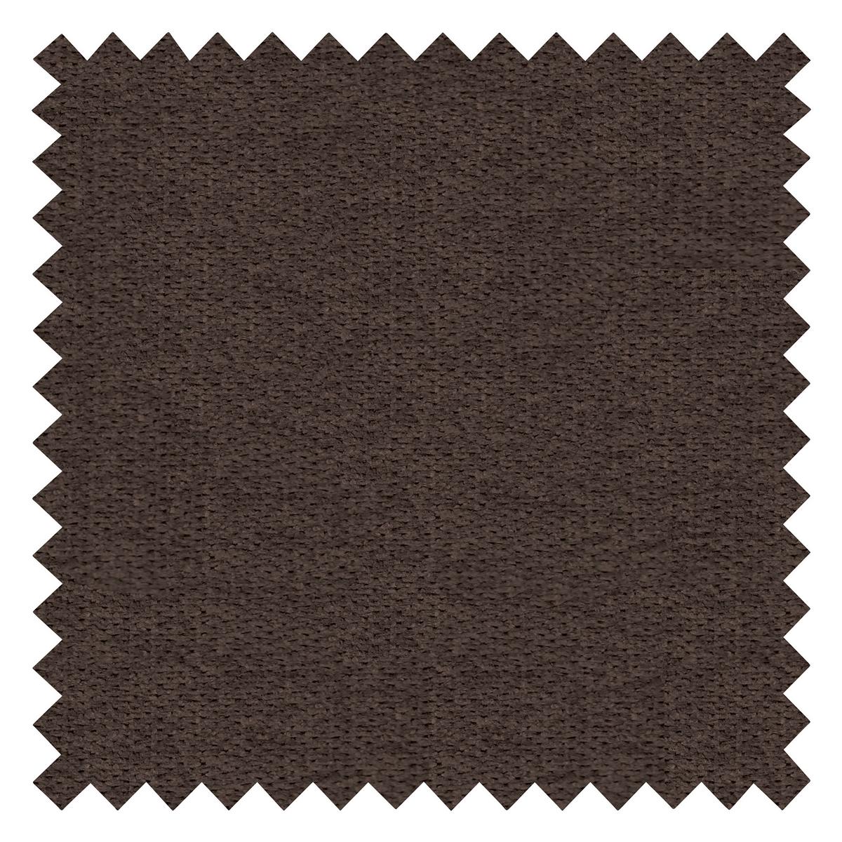 Ecksofa Azzuro Braun S: 256x175 Cm - Silberfarben/Braun, Design, Textil (256/175cm) - Livetastic