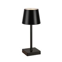 LED-Tischleuchte Celine - Schwarz, MODERN, Kunststoff/Metall (10,5/26cm) - Luca Bessoni