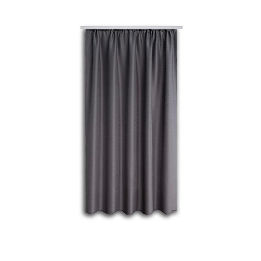 Vorhang mit Band Ben II 135x175 cm Grau