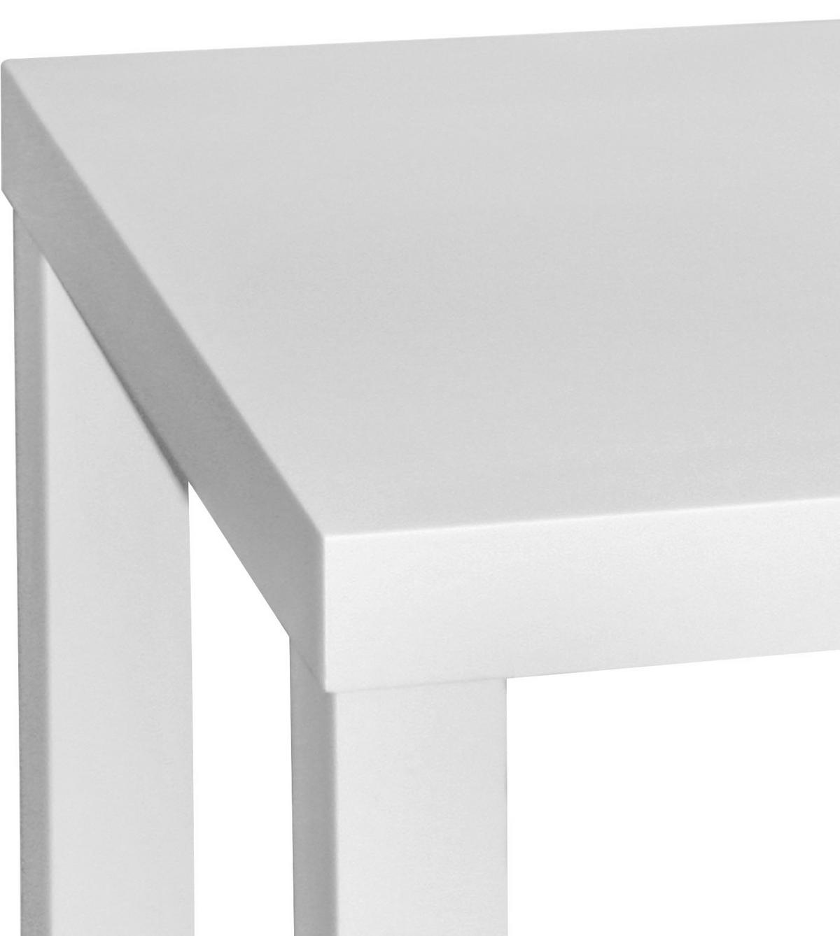 Kisasztal Normen *top Ár* - fehér, Modern, faalapú anyag (39/39/40cm) - Best Price