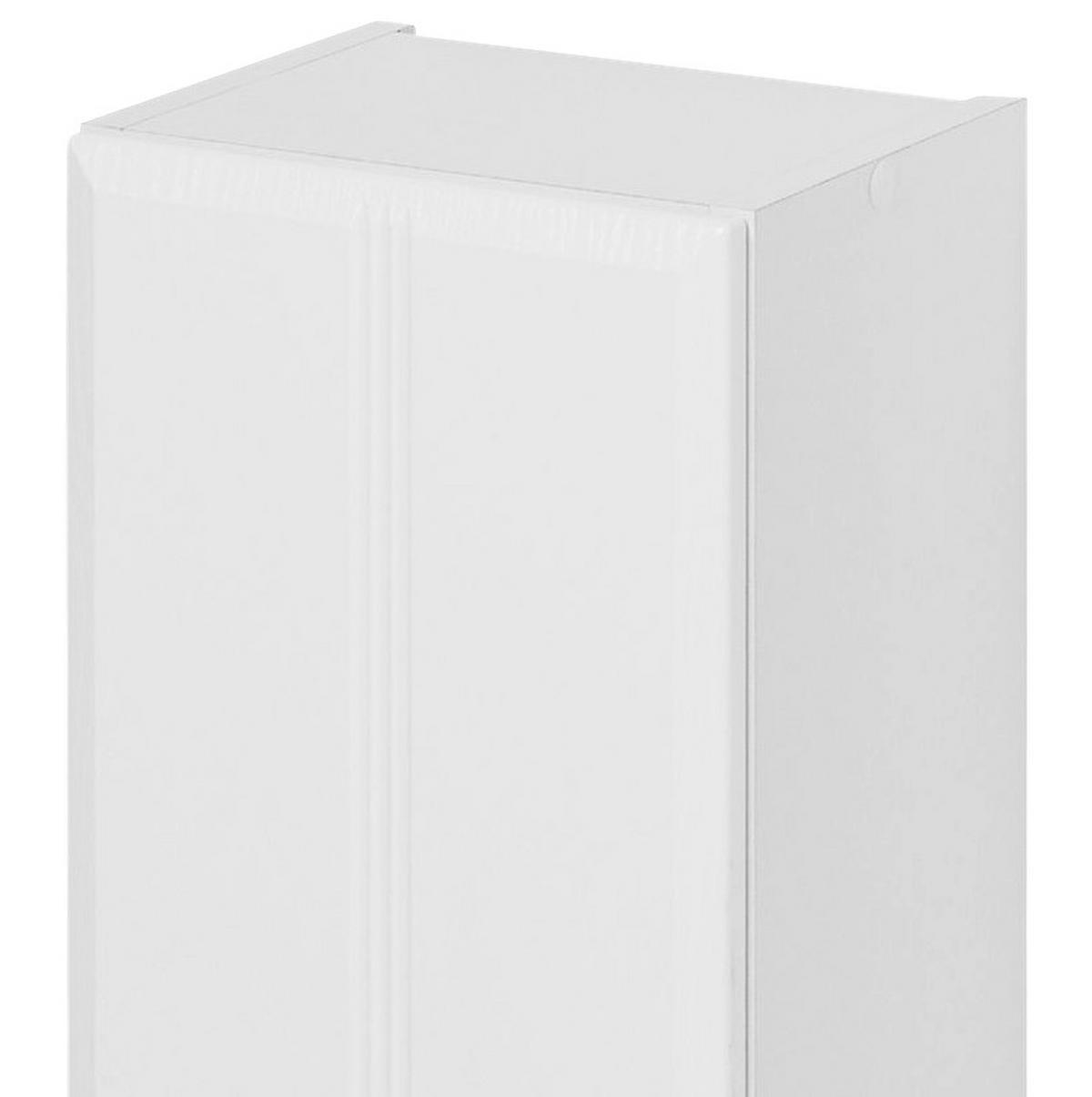 Hängeschrank Rallye B: 25 Cm Weiß Dekor Mit Drehtür - Weiß, KONVENTIONELL, Holzwerkstoff (25/71/20cm) - Held