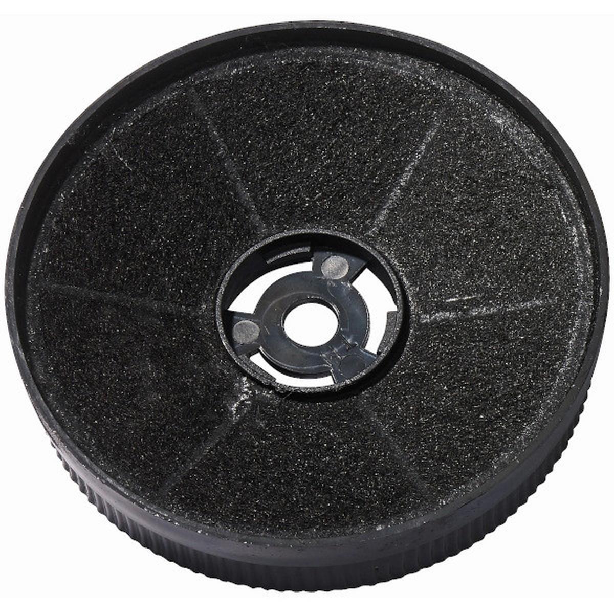 KOHLEFILTER Schwarz, B: 10,8 cm - Schwarz, Trend, Kunststoff (10,8/2,5/10,8cm) - PKM