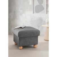 Hocker Torello Graubraun B: 56cm - Wildeiche/Graubraun, KONVENTIONELL, Textil (56/46/56cm) - Livetastic