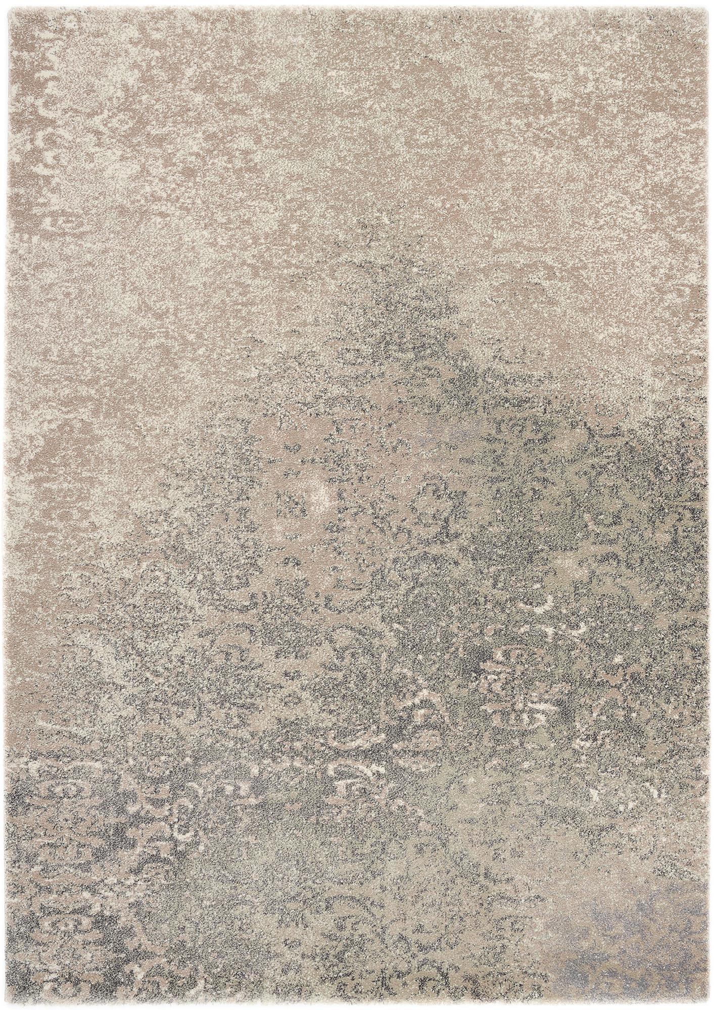 Vintage-Teppich Palermo Braun/Grün 140x200 cm - Braun/Grün, Trend, Textil (140/200cm) - Novel