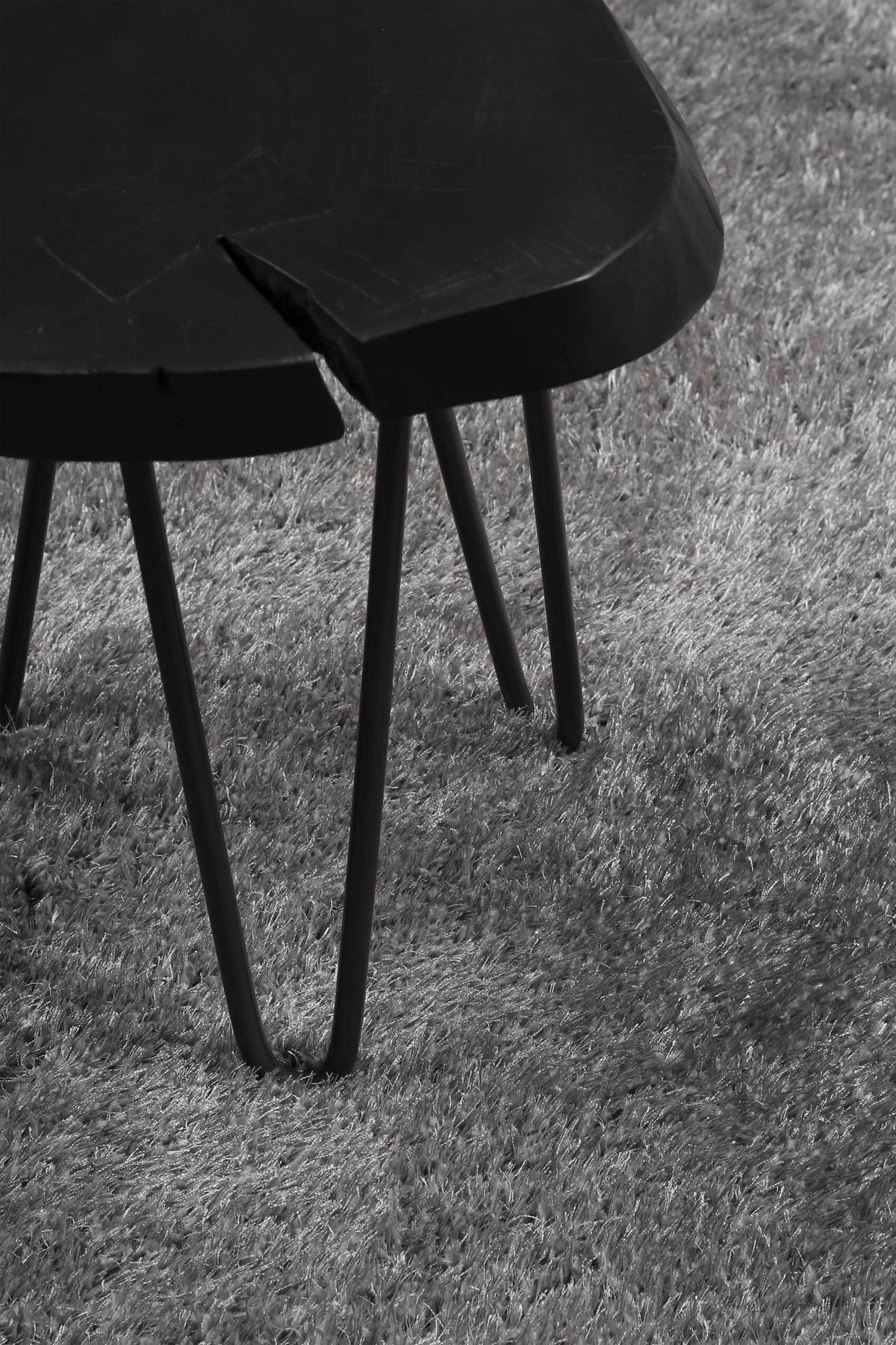 Hochflorteppich, 120 Cm Swagger Shag - Hellgrau, Basics, Textil (120cm) - Esprit