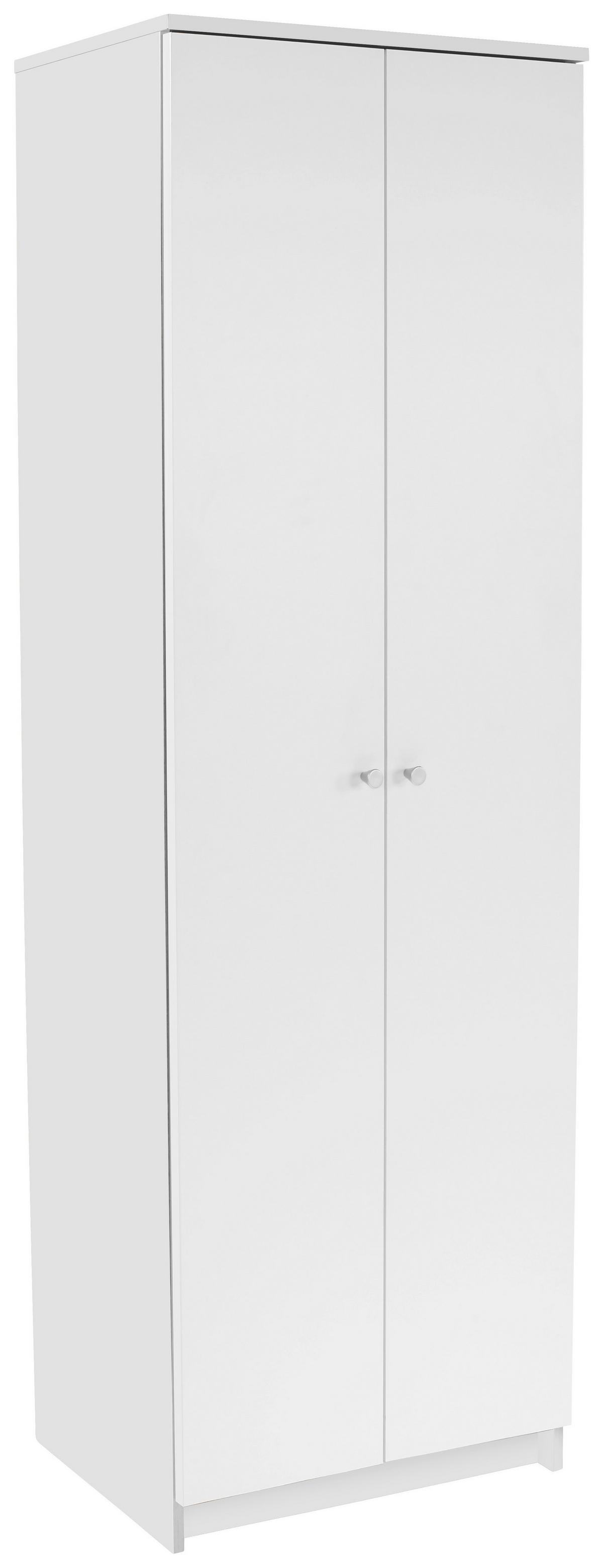 Schuhschrank Weiß B: 62,4 cm - Weiß, MODERN (62,4/178,6/35,4cm)