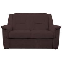 2-SITZER-SOFA Rafael, Dunkelrot B: 152 cm - Schwarz/Dunkelrot, Trend, Textil (152/95/95cm)