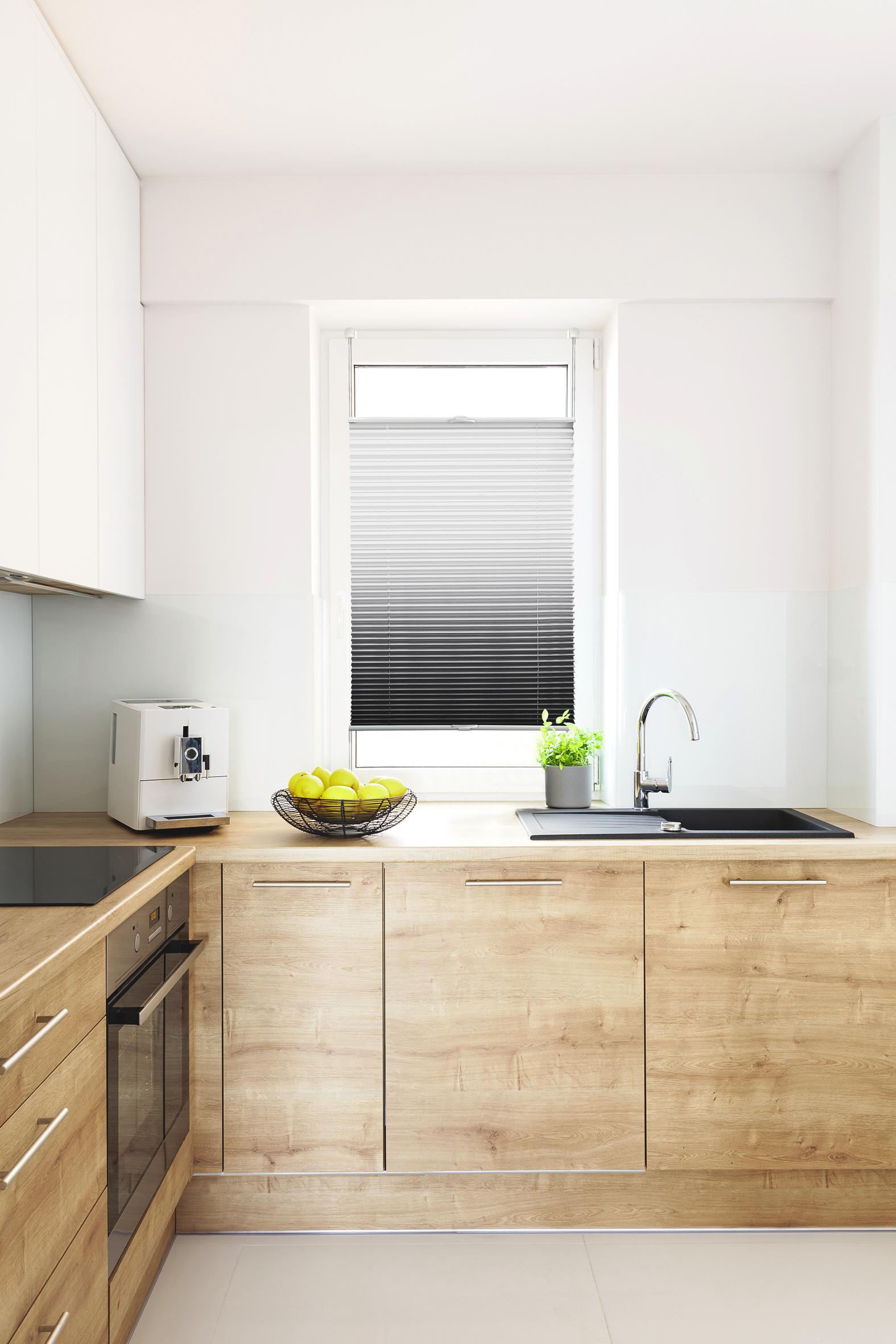 Plissee Farbverlauf Blickdicht, 105x130cm - Anthrazit, Basics, Kunststoff/Textil (105/130cm) Plissee Farbverlauf Blickdicht, 105x130cm - Anthrazit, Basics, Kunststoff/Textil (105/130cm)