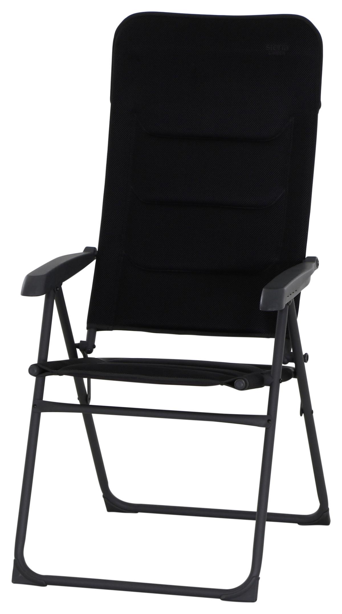 Campingsessel Klappbar M31076 mit Tragetasche - Anthrazit, KONVENTIONELL, Textil/Metall (71/118/59cm) - Siena Garden