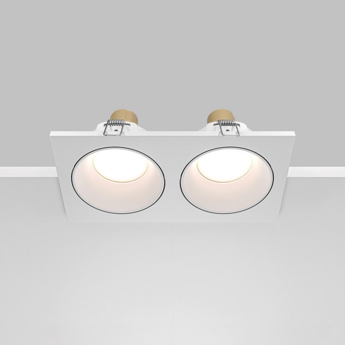 Deckenleuchte Zoom - Weiß, Basics, Metall (17/9/3,6cm) - MAYTONI