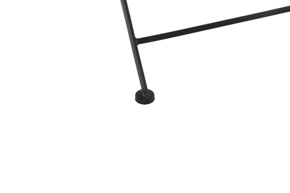 Gartenklappstuhl J04667 - Schwarz, KONVENTIONELL, Keramik/Metall (39/88,5/49,5cm) - Siena Garden