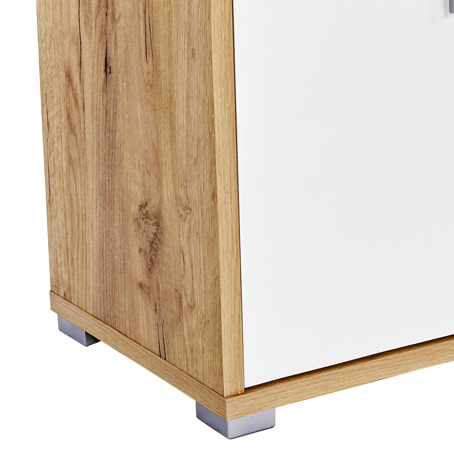 Weißer Aktenschrank