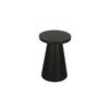 Beistelltisch Cone Schwarz B: 40 cm - Schwarz, Design, Holz (40/50/40cm) - MID.YOU