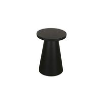 Beistelltisch Cone Schwarz B: 40 cm - Schwarz, Design, Holz (40/50/40cm) - MID.YOU