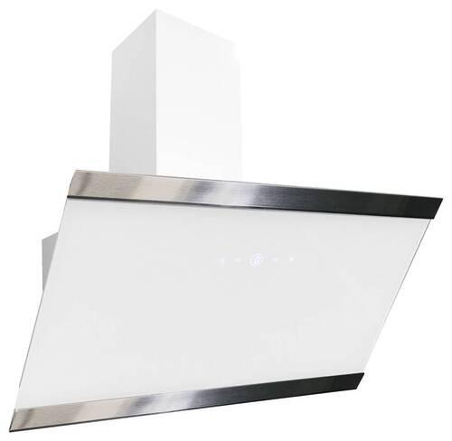 Kopffreihaube Respekta Skala Metall/Glas Weiß B: 89,5 cm
