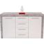 Kommode Focus Fck02 B:149cm Beton Optik Hell/ Weiß Dekor - Weiß, MODERN, Holzwerkstoff (149/86/45cm) Kommode Focus Fck02 B:149cm Beton Optik Hell/ Weiß Dekor - Weiß, MODERN, Holzwerkstoff (149/86/45cm)