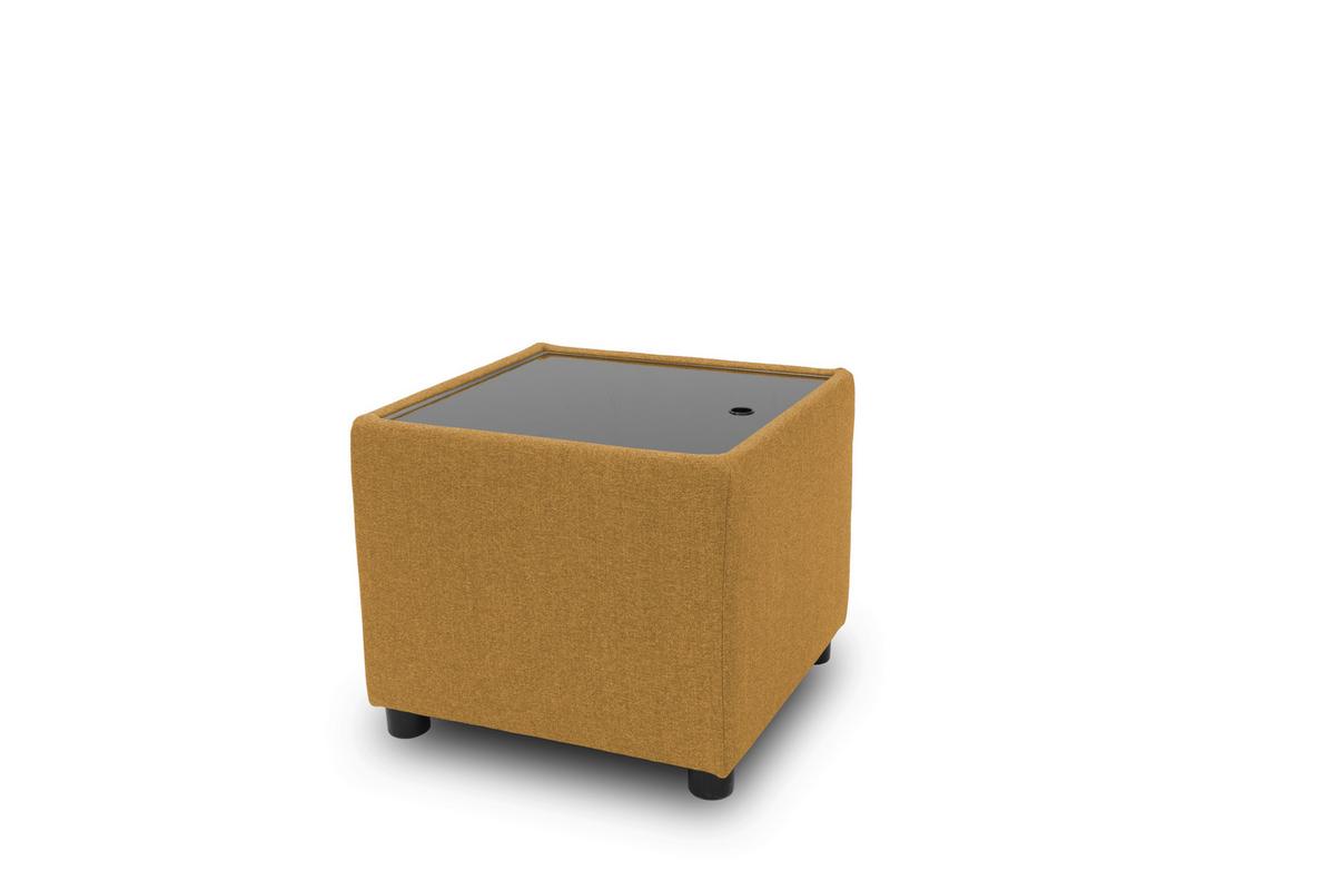 Sitzbox Looks IIi - Gelb/Schwarz, Design, Textil (45/47/45cm) - LOOKS by W.Joop