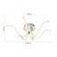 Led Stropná Lampa Valerie Max. 4,5 Watt - strieborná, kov/plast (65/65/19cm) Led Stropná Lampa Valerie Max. 4,5 Watt - strieborná, kov/plast (65/65/19cm)