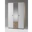 Drehtürenschrank mit Spiegel 115cm Wiki, Sonoma Eiche Dekor - Weiß/Sonoma Eiche, KONVENTIONELL, Glas/Holzwerkstoff (115/190/52cm) Drehtürenschrank mit Spiegel 115cm Wiki, Sonoma Eiche Dekor - Weiß/Sonoma Eiche, KONVENTIONELL, Glas/Holzwerkstoff (115/190/52cm)