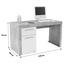 Schreibtisch Focus - Weiß/Grau, MODERN, Holz (148,9/75,5/60cm) Schreibtisch Focus - Weiß/Grau, MODERN, Holz (148,9/75,5/60cm)