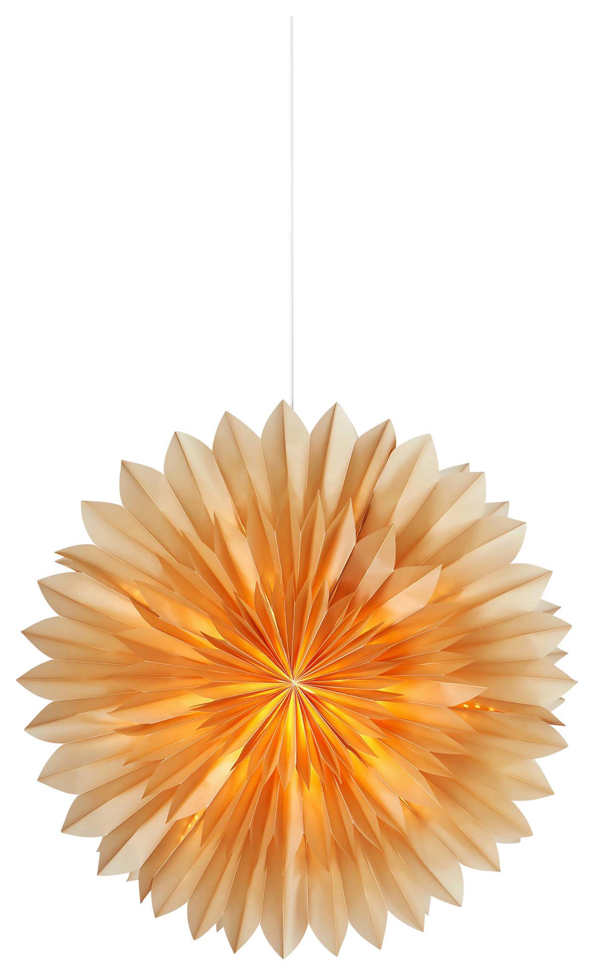 LED-Dekoleuchte Solina Pendant Star 60 Amber - Bernsteinfarben, Basics, Papier (58/58/16cm) - Markslöjd