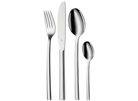 WMF Besteckset Miami, 24-teilig - Edelstahlfarben, KONVENTIONELL, Metall - WMF WMF Besteckset Miami, 24-teilig - Edelstahlfarben, KONVENTIONELL, Metall - WMF